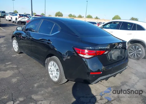 2025 Nissan Sentra S from USA, damaged, VIN 3N1AB8BV4SY210294